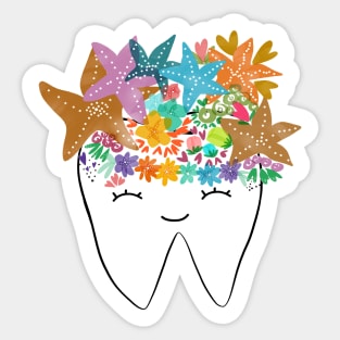 Starfish Molar 2 Sticker